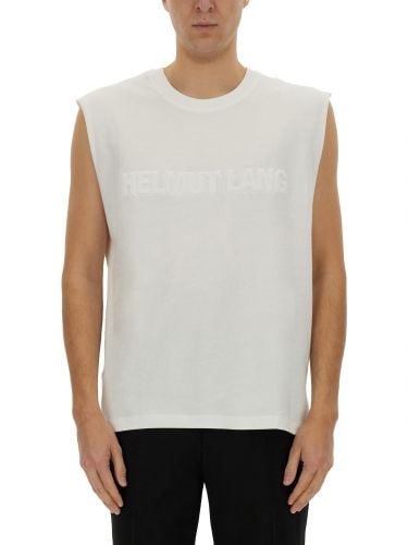 Helmut lang embossed logo tank top - helmut lang - Modalova