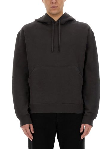 Hooded sweatshirt with logo - saint laurent - Modalova