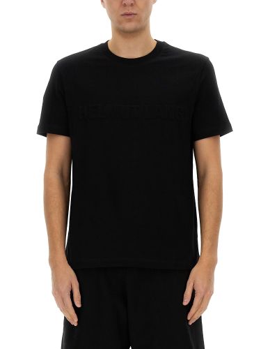 Helmut lang embossed logo t-shirt - helmut lang - Modalova