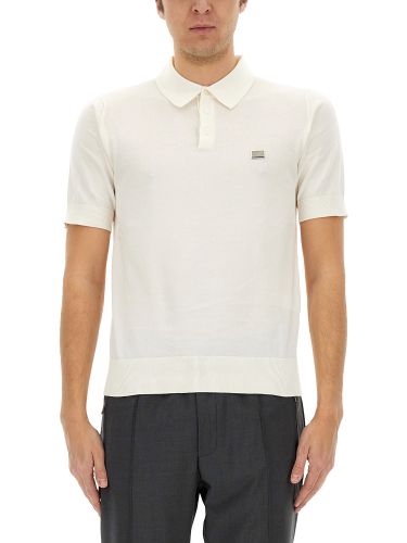 Dolce & gabbana polo with logo - dolce & gabbana - Modalova