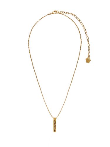 Versace necklace with pendant - versace - Modalova