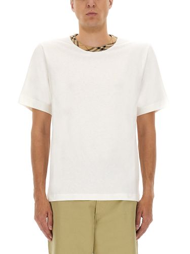 Burberry cotton t-shirt - burberry - Modalova