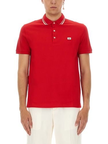 Polo shirt with signature vlogo - valentino - Modalova