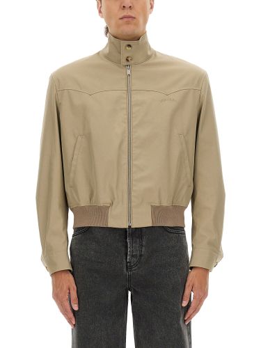 Harrington cropped jacket - alexander mcqueen - Modalova
