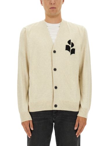 Marant cardigan with logo - marant - Modalova