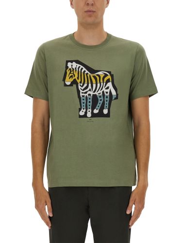 Zebra cutout" t-shirt - ps by paul smith - Modalova