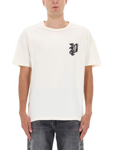 Purple brand "scribbled p" t-shirt - purple brand - Modalova