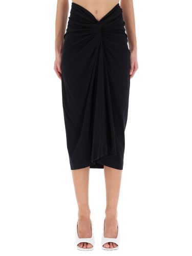 Draped "herchive" skirt - dries van noten - Modalova