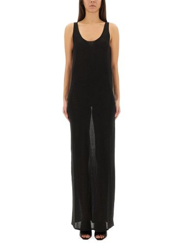 Saint laurent lurex knit dress - saint laurent - Modalova