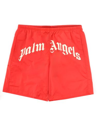 Costume da bagno con logo - palm angels - Modalova