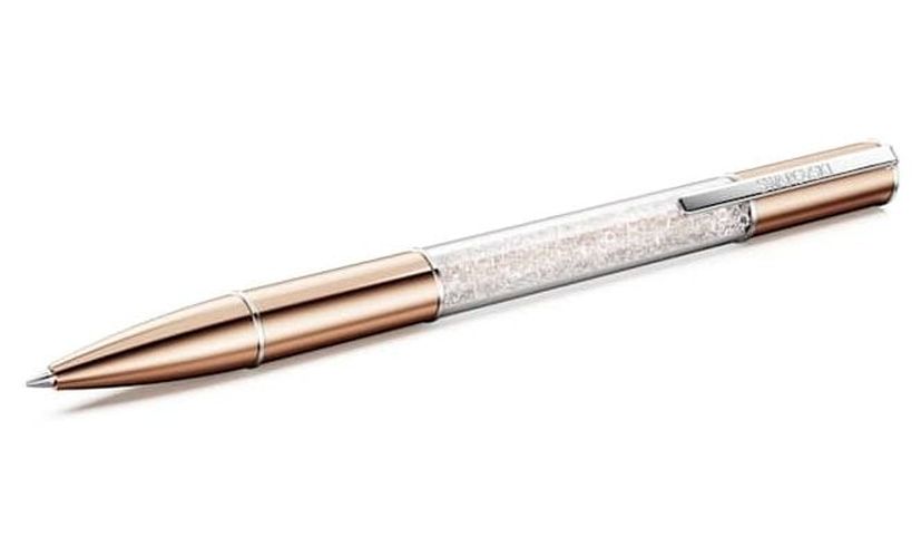 Crystalline Lustre Ballpoint Pen Rose Gold Jewellery - Swarovski - Modalova