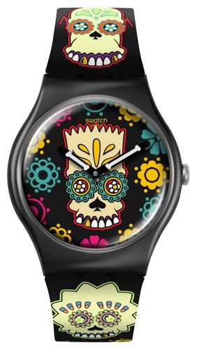 SO29Z135 x The Simpsons D'OH OF THE DEAD (41mm) Watch - Swatch - Modalova