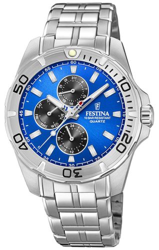 F20445/4 Men's Multi-Function With Steel Watch - Festina - Modalova