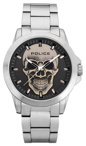 PEWJG2194803 FLICK Quartz (47mm) Skull Dial / Watch - Police - Modalova