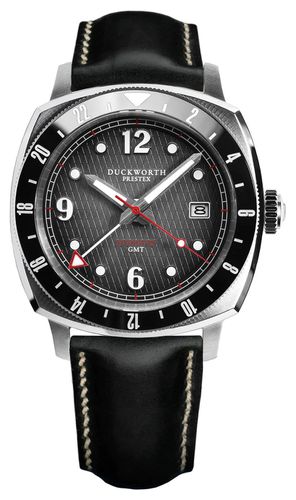 D489-01-A Rivington GMT (42mm) Fum Watch - Duckworth Prestex - Modalova