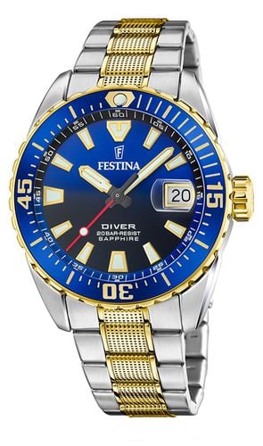 F20706/1 The Original Diver (41mm) Dial / Two- Watch - Festina - Modalova