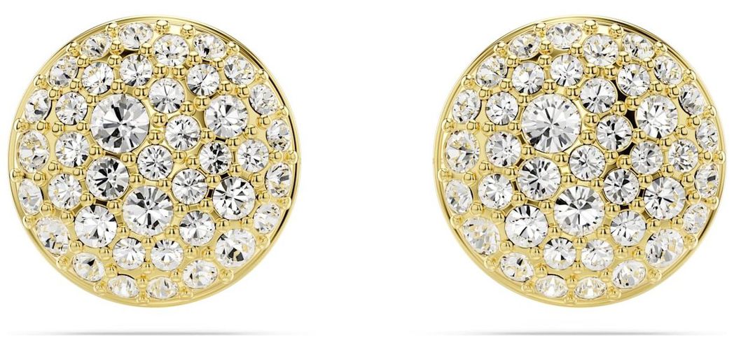 Meteora Stud Earrings White Gold-Tone Jewellery - Swarovski - Modalova