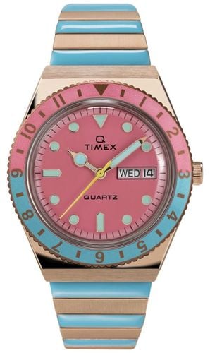 TW2U81500 Q Malibu Day-Date Quartz (36mm) Watch - Timex - Modalova