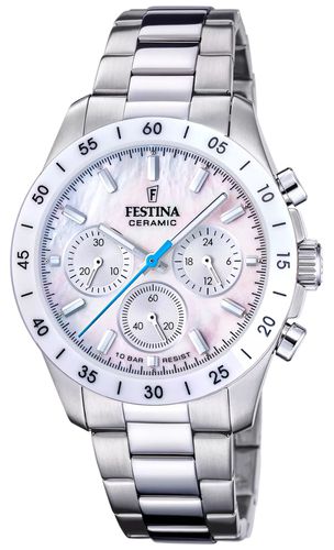 F20693/1 Ceramic Chronograph (39mm) Watch - Festina - Modalova