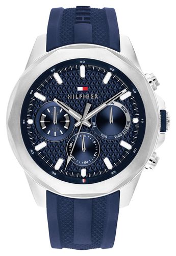 Lars Multifunction (46mm) Textured Watch - Tommy Hilfiger - Modalova