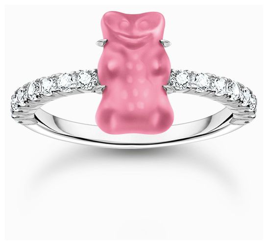 TR2459-052-9-52 x HARIBO Pink Goldbear Zirconia Jewellery - Thomas Sabo - Modalova