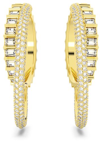 Rota Hoop Earrings Gold-Tone Plated Jewellery - Swarovski - Modalova