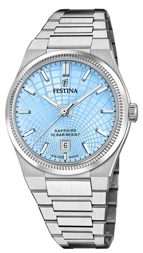 F20051/3 Swiss Made RivÃ© Quartz (40mm) Light Watch - Festina - Modalova