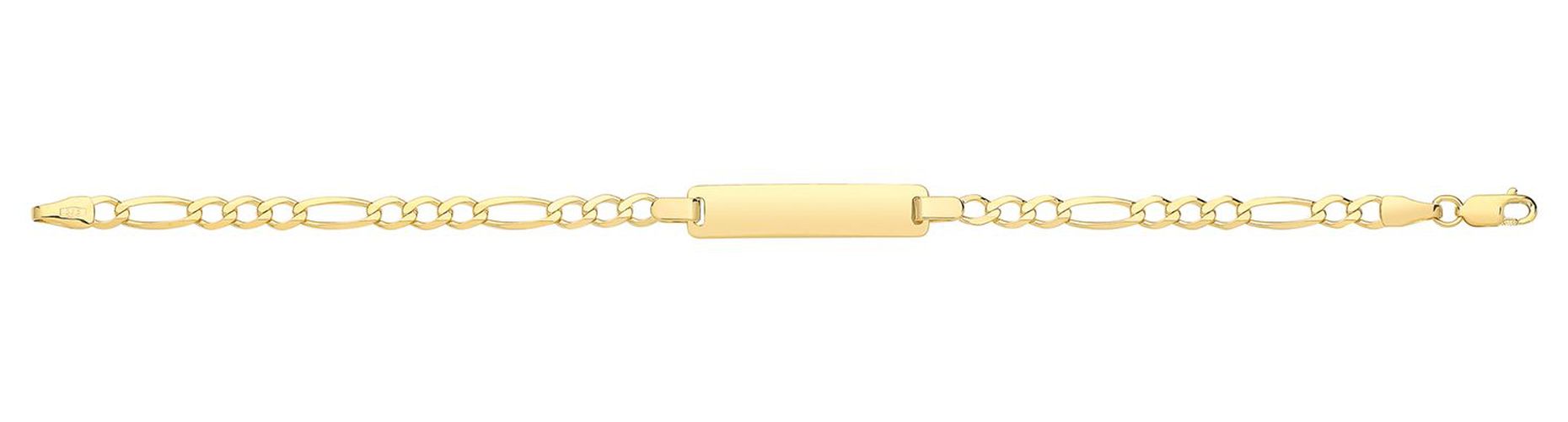 BR244 Babies' Figaro Chain 6 Jewellery - James Moore TH - Modalova