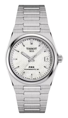 T1372071111100 PRX Powermatic 80 (35mm) Mother-of- Watch - Tissot - Modalova