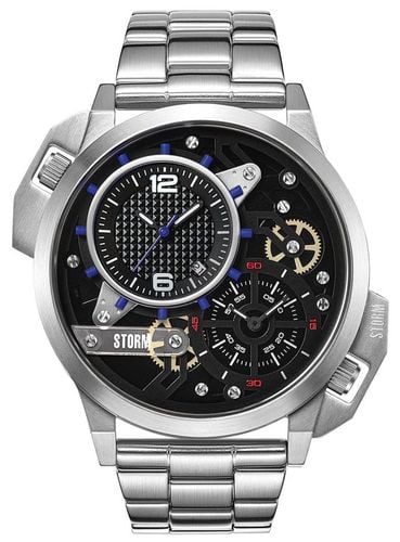 B Dualaton Blue (47mm) Dial / Stainless Watch - STORM - Modalova