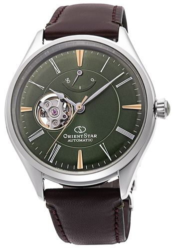 RE-AT0202E00B Classic Semi-Skeleton Mechanical ( Watch - Orient Star - Modalova