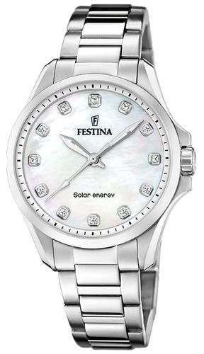 F20654/1 Women's Solar Energy (34mm) Mother-of-Pearl Watch - Festina - Modalova