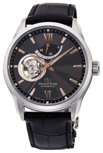 RE-AT0007N00B Contemporary Open Heart Mechanical Watch - Orient Star - Modalova