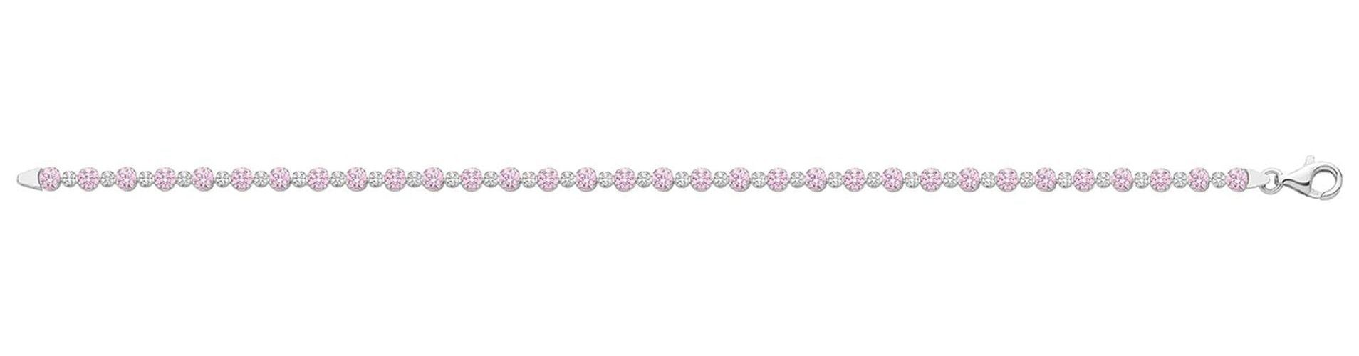 G2689PZ Ladies Pink CZ Jewellery - James Moore TH - Modalova