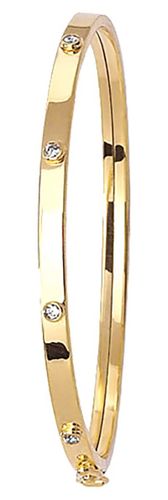 BN357 CZ Babies Bangle Jewellery - James Moore TH - Modalova