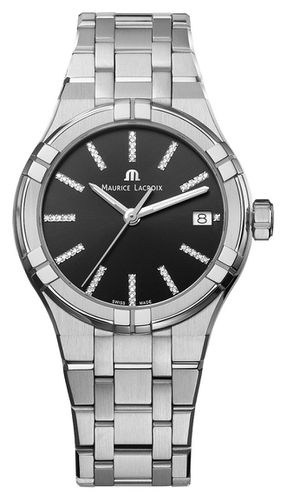 AI1106-SS002-350-1 Aikon Quartz Date (35mm) Watch - Maurice Lacroix - Modalova