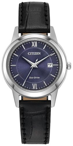 FE1087-01L Women's Eco-Drive Dial Leather Watch - Citizen - Modalova