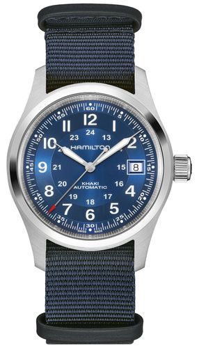 H70455940 Khaki Field Automatic (38mm) Sunray Watch - Hamilton - Modalova