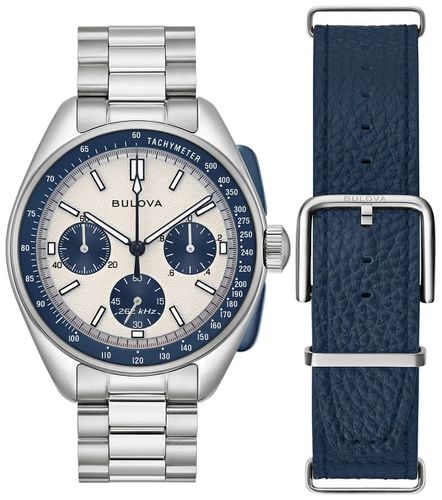 K112 Men's Heritage Lunar Pilot Chronograph Set | Watch - Bulova - Modalova