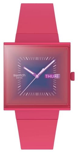 SO34R700 SQUARELY BERRY (41.8mm) Gradient Dark Watch - Swatch - Modalova