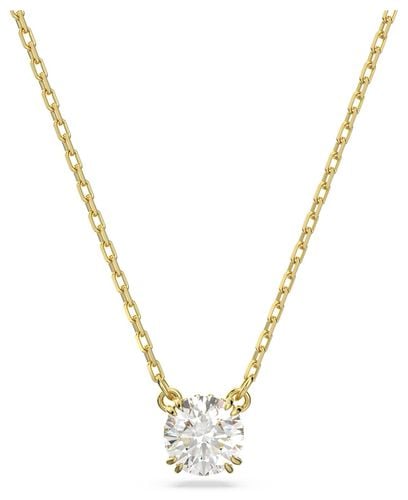 Constella Pendant Necklace Gold-Tone Jewellery - Swarovski - Modalova