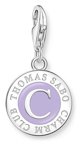 Charm With Violet Cold Enamel Coin Jewellery - Thomas Sabo - Modalova