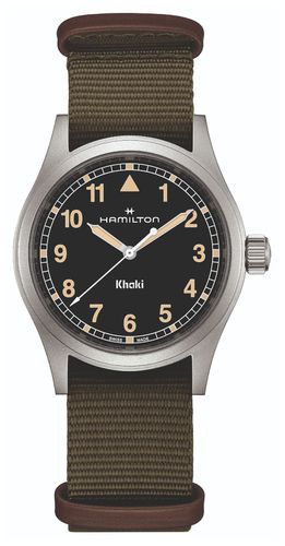 H69401930 Khaki Field Quartz (38mm) Dial / Watch - Hamilton - Modalova