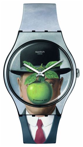 SUOZ350 x Magritte - LE FILS DE L'HOMME BY RENE Watch - Swatch - Modalova