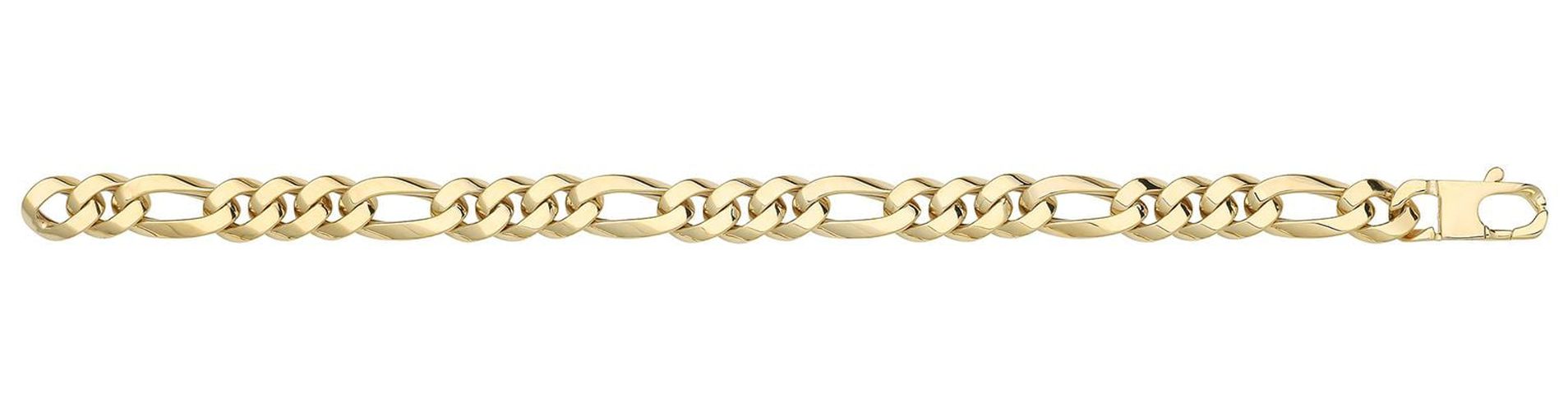 BR682 Hollow Curb Bracelet Jewellery - James Moore TH - Modalova