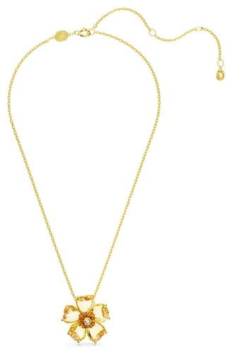 Florere Necklace | Gold-Tone Plated | Jewellery - Swarovski - Modalova