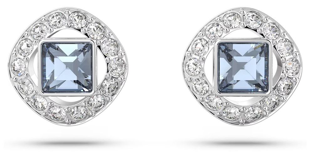 Angelic Stud Earrings | Rhodium Plated | Jewellery - Swarovski - Modalova