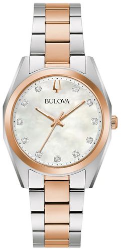 P207 Women's Classic Surveyor Mother-of-Pearl Dial Watch - Bulova - Modalova