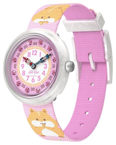 FBNP235 CUDDLY HAMSTER (31.85mm) and Watch - Flik Flak - Modalova