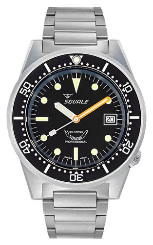 BKBL.SQ20S 1521 Blasted (42mm) Dial Watch - Squale - Modalova